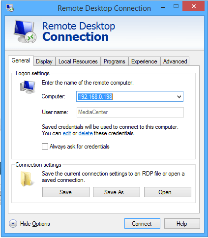 Remote Desktop MediaCenter.PNG