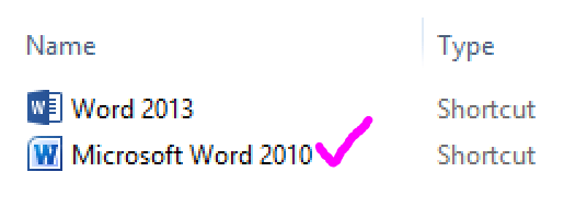 Capture  WORD 2010 and WORD 2013 ICONS.PNG