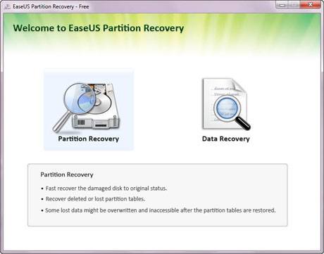 lost partition recovery software free
