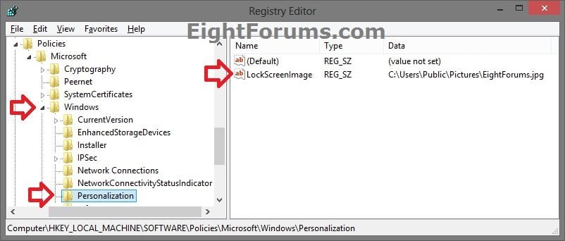 Lock Screen Background Image - Set Default in Windows 8 | Windows 8 Help  Forums