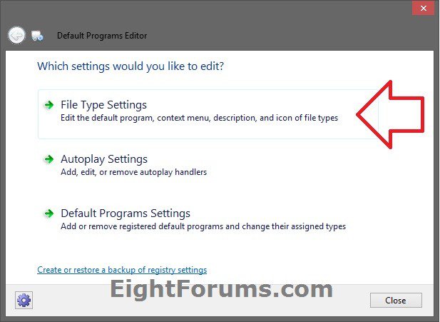 How to change the default image editor in Windows