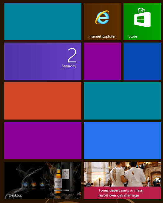 Empty Start UI tiles, Quick Launch disappeared Windows 8 Help Forums