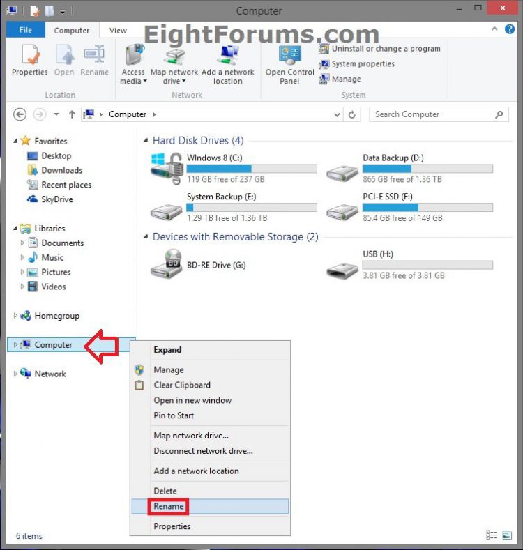 Computer Folder Name Change in Windows Windows 8 Help Forums