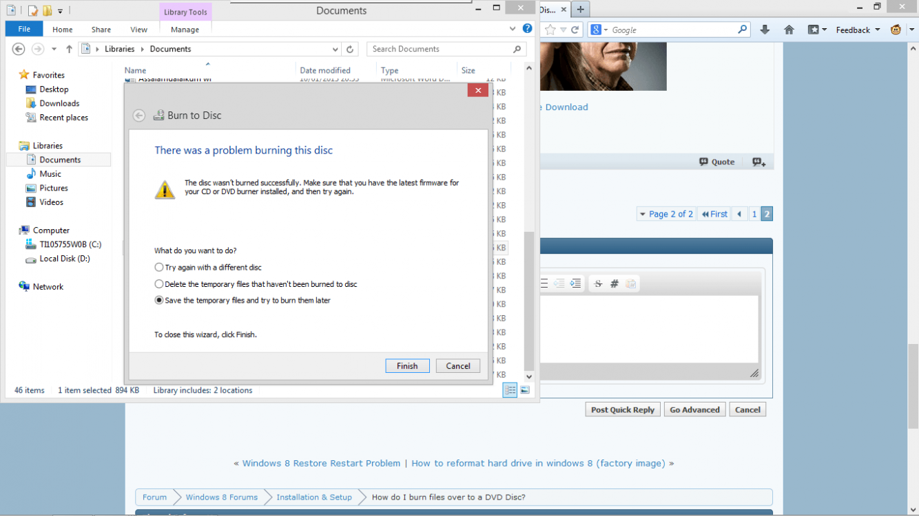 how to burn files into a dvd disc