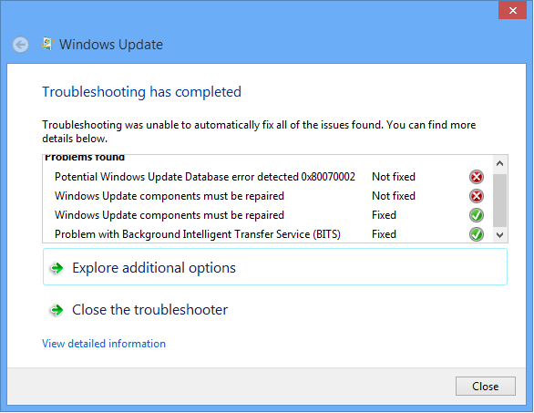 1 - First message from Windows Update.png