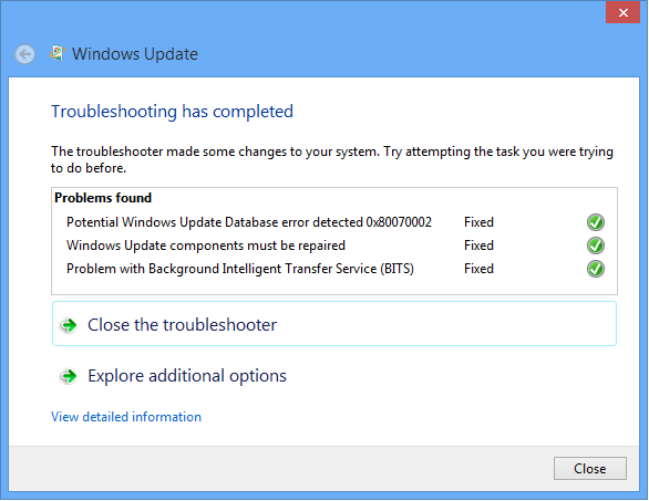 2 - Second message from Windows Update.png