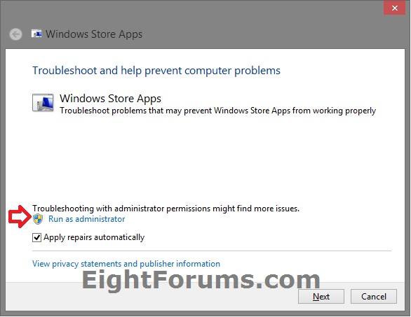 Windows Store Apps Troubleshooter - Fix Apps in Windows 8 | Windows 8