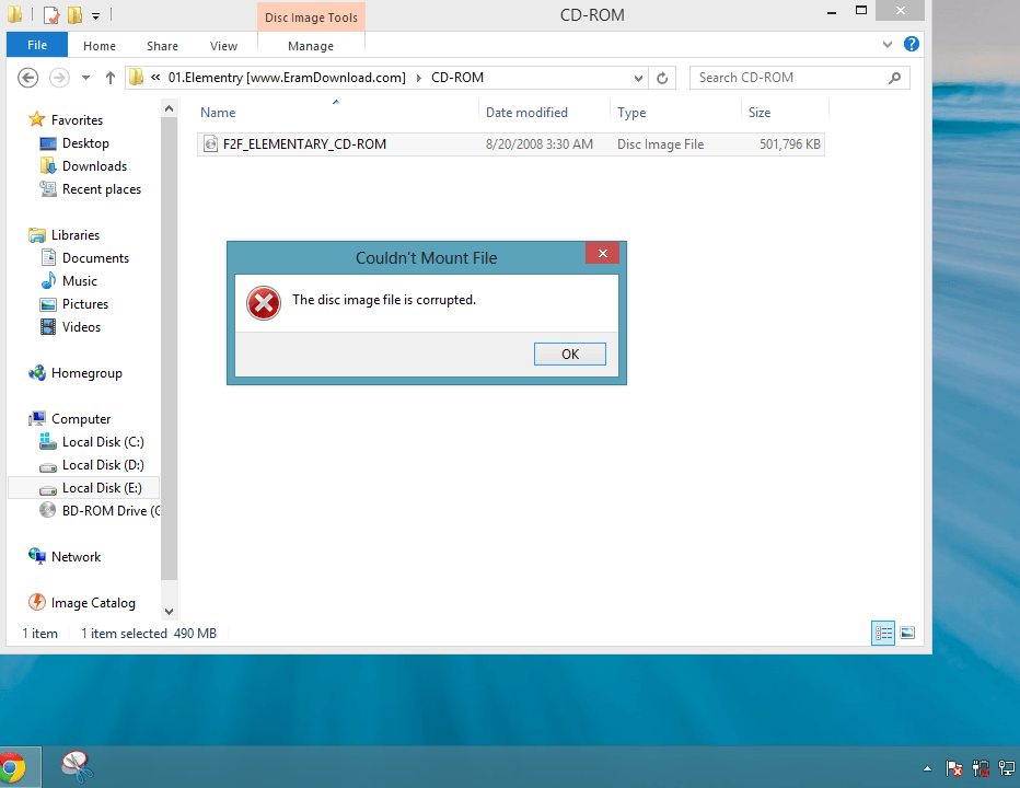 The disc image file is corrupted Windows 8 Help Forums