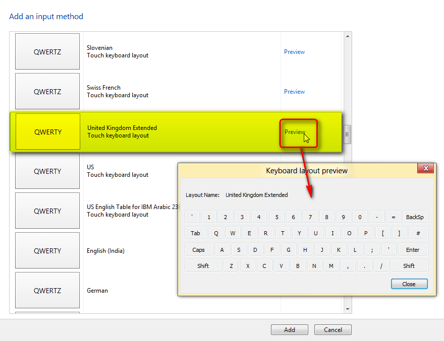 Solved Keyboard layout? Windows 8 Help Forums