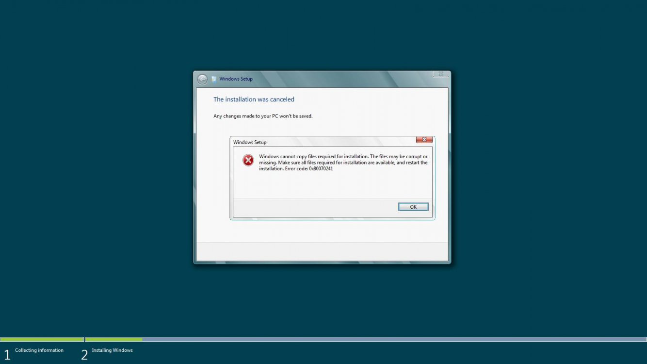 Windows 8 CP ISO install error... cant locate file... Windows 8 Help