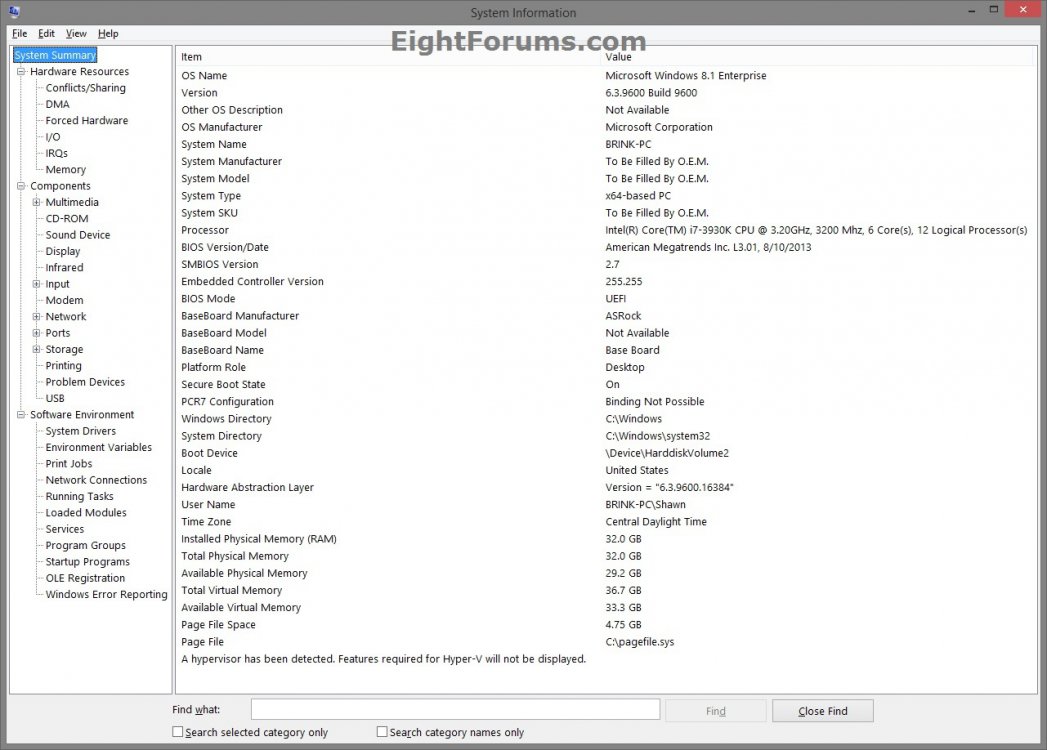 System Information View About your Windows 8 PC Windows 8 Help Forums