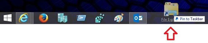 File Explorer Taskbar Icon - Change Open To Target | Windows 8 Help Forums