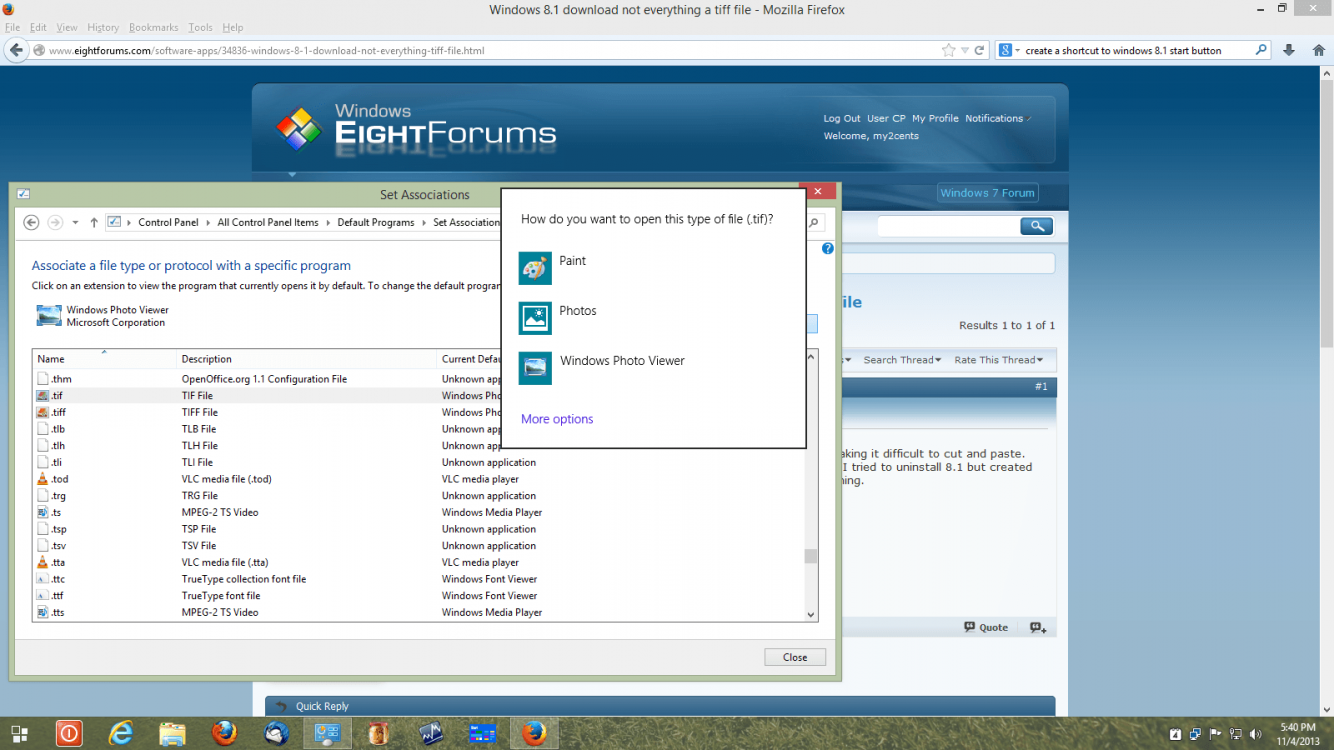 how to set default program to open tif files how to set default program to open tif files