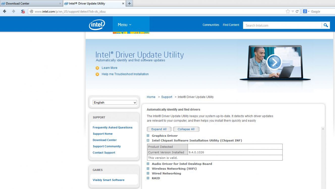 Intel Chipset - Current Version Installed.JPG