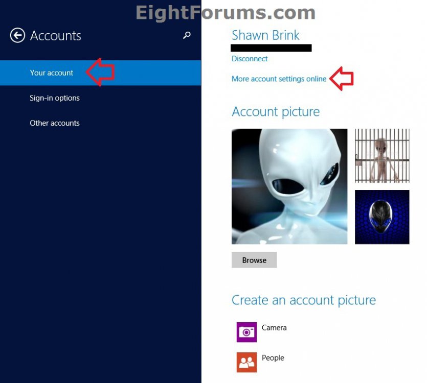 Microsoft Account Change Email Address in Windows 8 Windows 8 Help