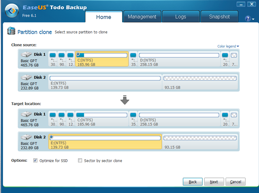 how to clone hard drive to ssd with paragon 14