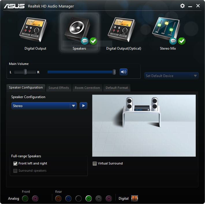 asus realtek audio driver windows 7