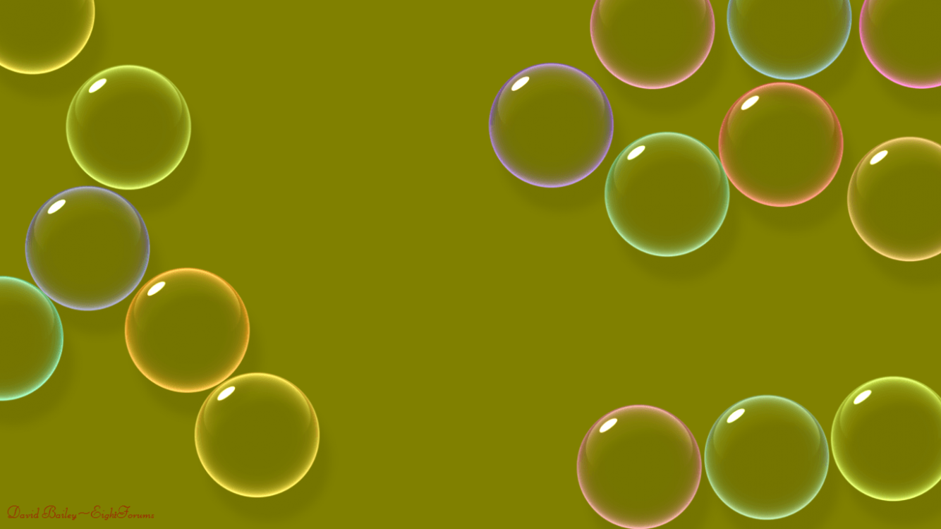 old screensavers bubbles