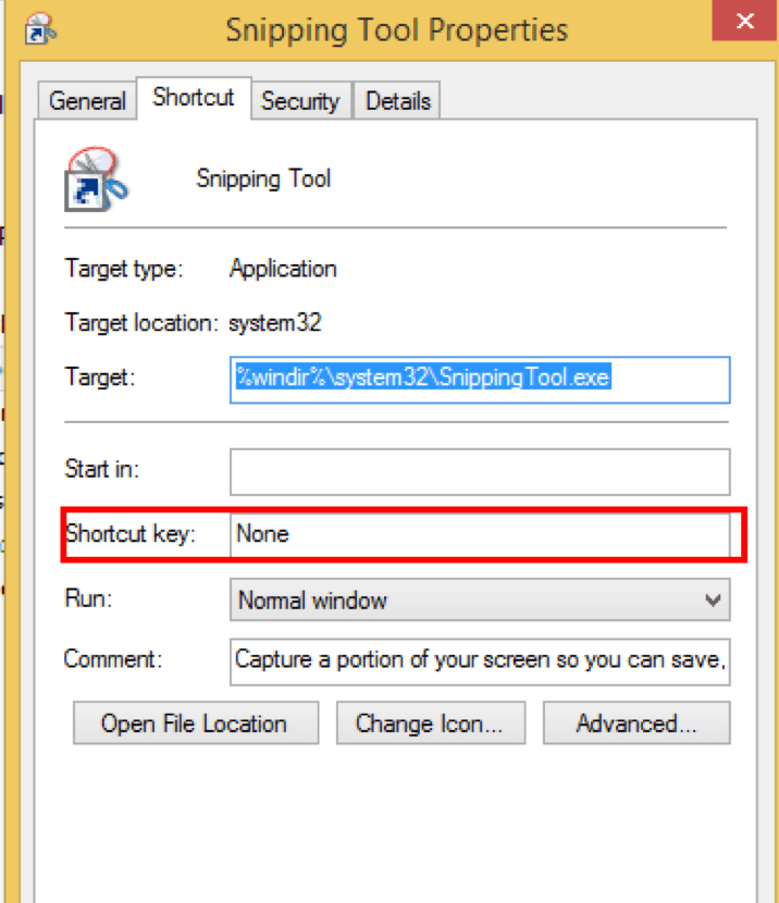 screen snip shortcut not working screen snip shortcut not working