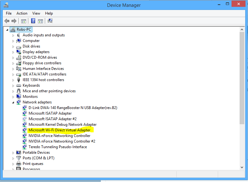 wifi direct virtual adapter driver wifi direct virtual adapter driver
