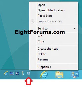 where is recycle bin in windows 8 where is recycle bin in windows 8