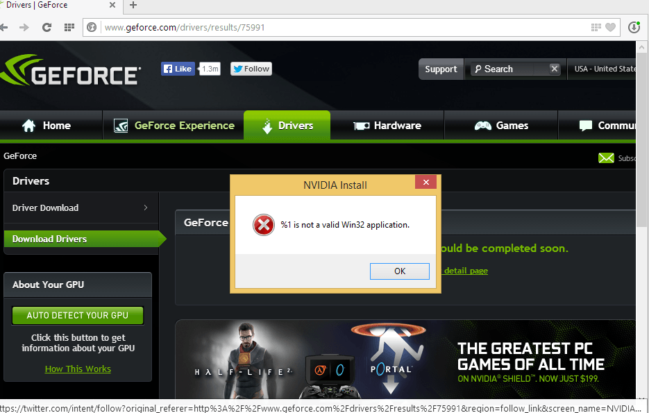 Error installing nvidia driver.PNG