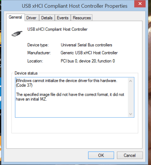 usb xhci compliant host controller not working usb xhci compliant host controller not working
