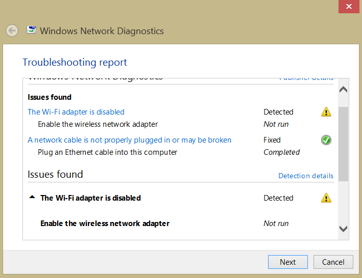 WiFi adapter is disabled after Windows update Windows 8 Help Forums