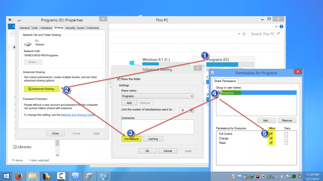 Solved Share drive between two computers on the same network