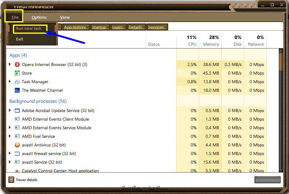 windows 8 tiles missing