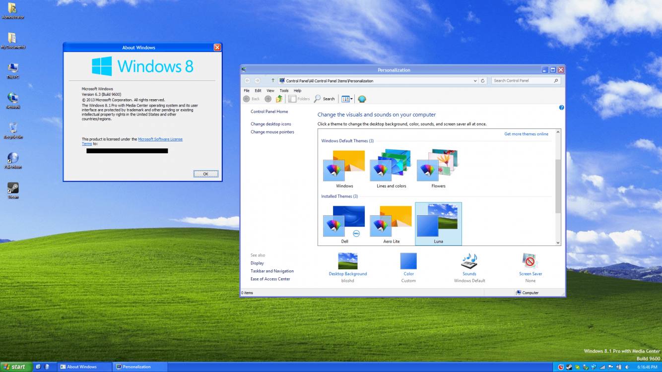 Khám phá chủ đề Windows 8 hấp dẫn với thiết kế đẹp mắt, màu sắc tươi sáng và các hình nền độc đáo. Cập nhật ngay để trang trí máy tính của bạn thật đẹp mắt và tiện lợi.
