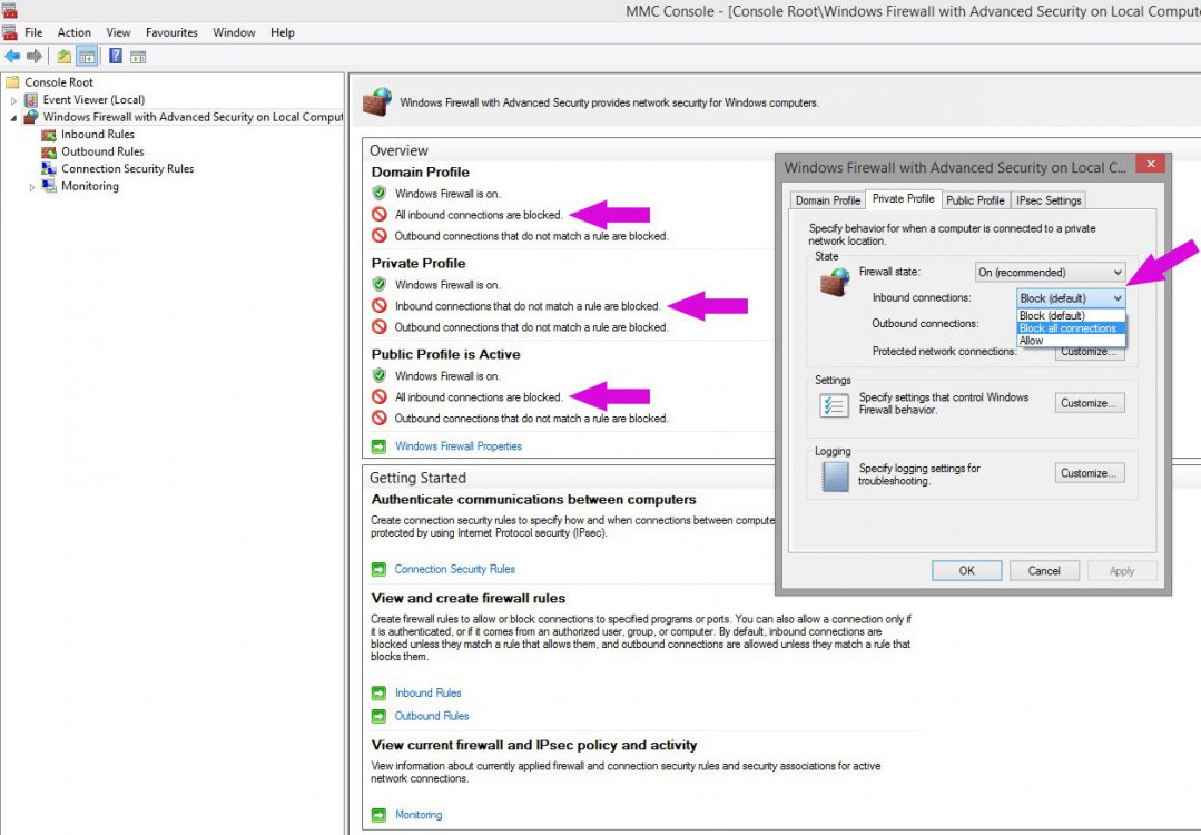 Windows Firewall Questions Windows 8 Help Forums