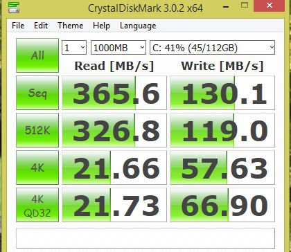 Intel SSD on  garage pc with pcie interface.JPG