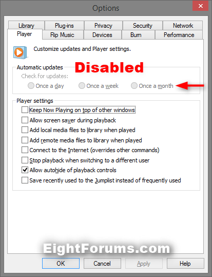 Disabled_WMP_Automatic_Updates.png Disabled_WMP_Automatic_Updates.png