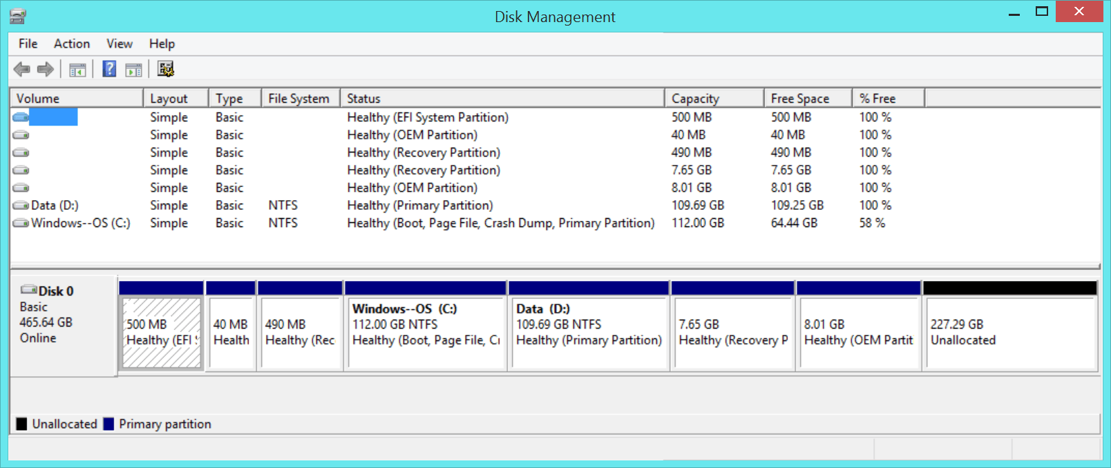 XPS 12 Disk Mangement Screenshot.png