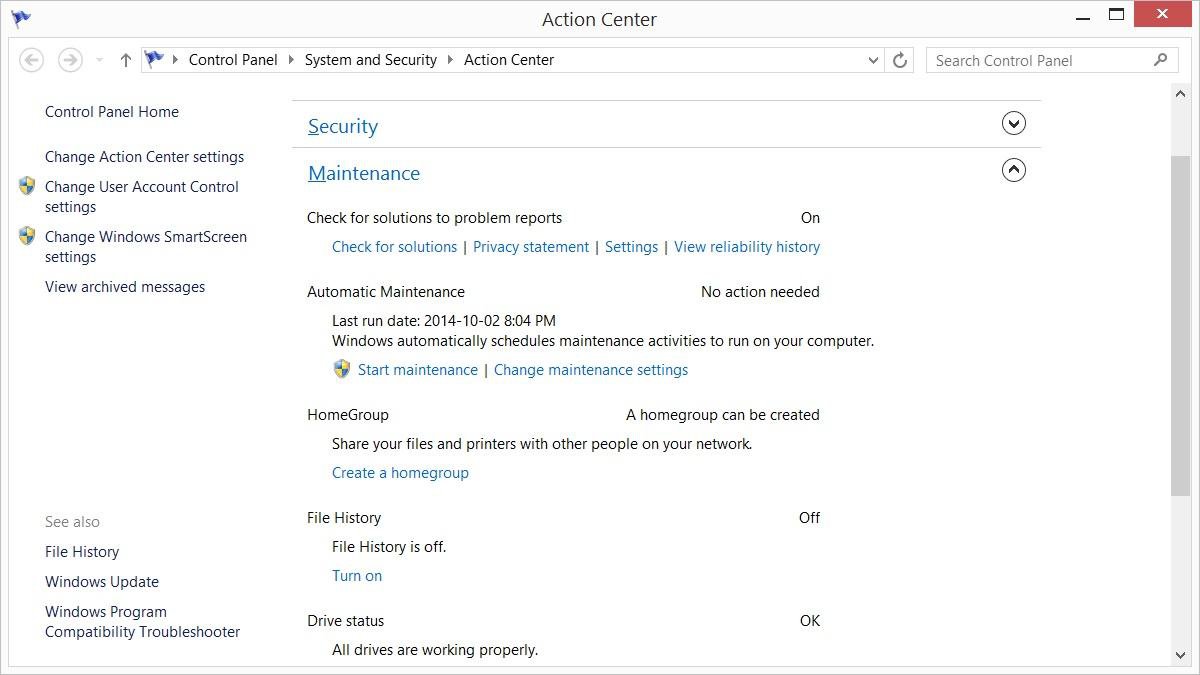 Automatic Maintenance starts too early while PC idle. Windows 8 Help
