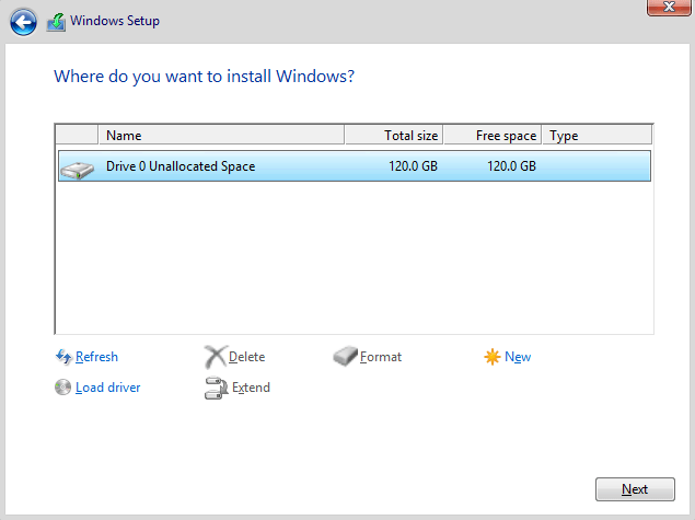 Drive 0 Unallocated Space.png Drive 0 Unallocated Space.png