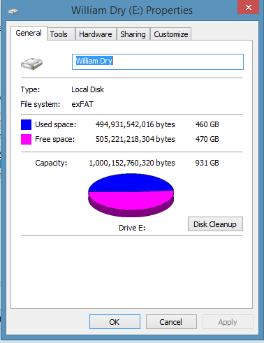 e drive is full e drive is full