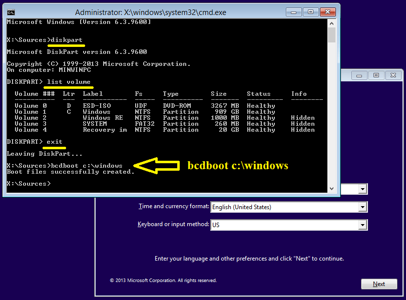 Solved Boot error Recover from invalid BCD (Help!) Windows 8 Help
