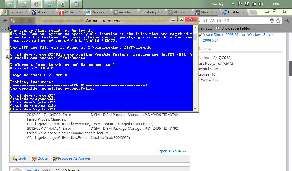 Solved dotnet 3 5 will not download and install windows 8 help forums