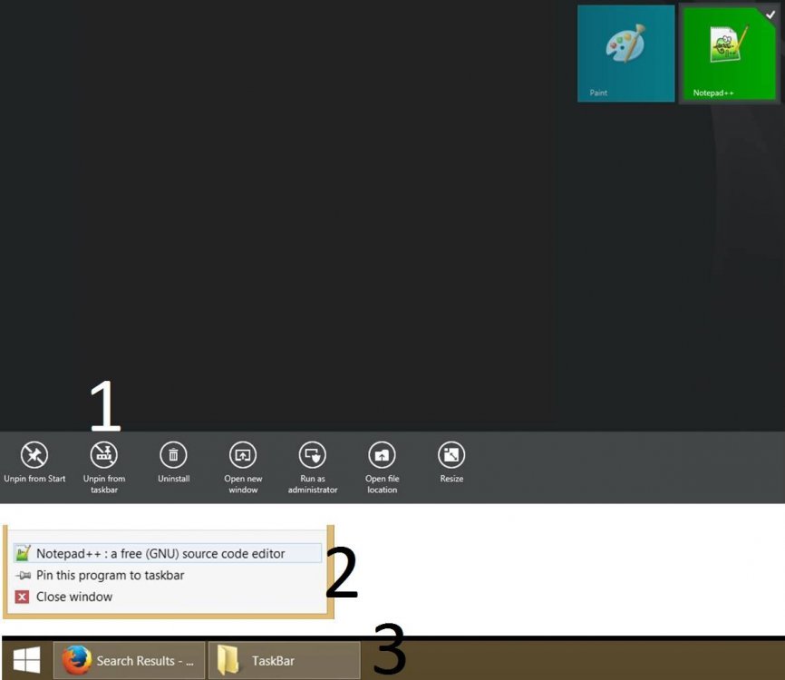 Pin To Taskbar Doesn T Work Windows 8 Help Forums