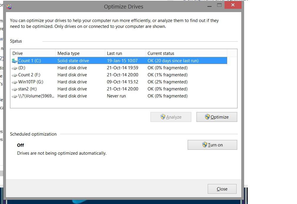 windows defrag ssd windows defrag ssd