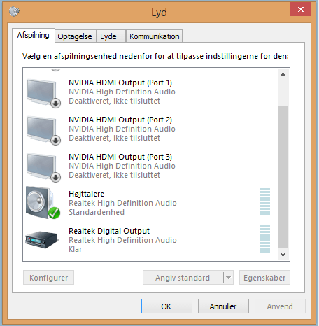 No audio at all problem only static noise Windows 8 Help Forums