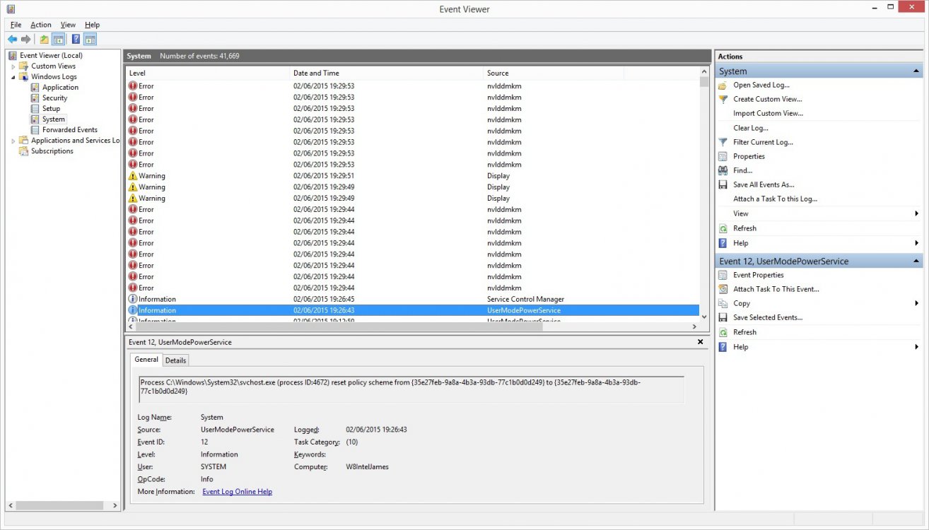 nvlddmkm crashing during chrome use and gaming use. Windows 8 Help Forums