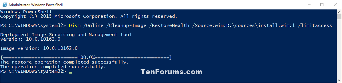 PowerShell_DISM_RestoreHealth_wim_sources.png