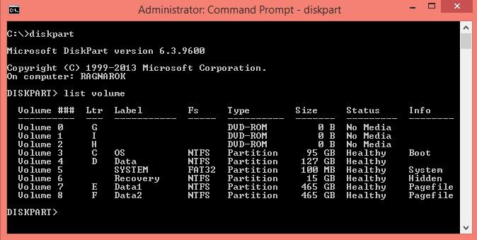 diskpart - list volume.JPG