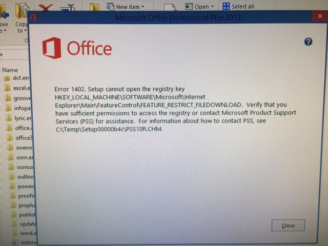 Solved - Microsoft Office 2013 will not install | Windows 8 Help Forums