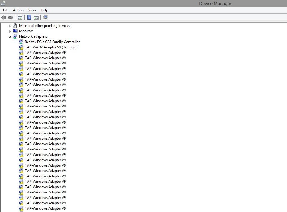 Solved too many TAPWindows Adapter V9. Windows 8 Help Forums