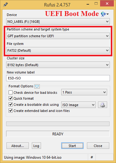 Rufus - UEFI boot mode compatible USB flash drive.png