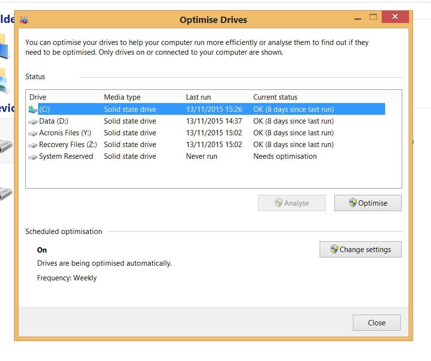 Defrag solid state deals